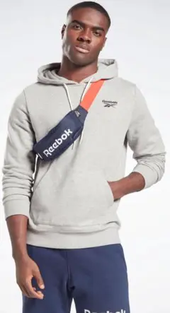 【未使用】Reebok ボディバッグ ネイビー/オレンジ