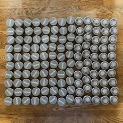 ペットボトルキャップ グレー　灰色　130個　ⅺ
