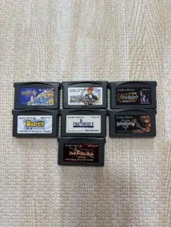 ゲームボーイアドバンスソフト×7 ファイアーエンブレムファイナルファンタジーなど