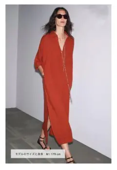 ZARA 2025 シャツワンピース Mサイズ