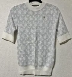 【お値下げ】ルコック リジューム ゴルフ 5分袖 ニットセーター