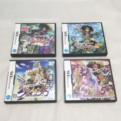 【匿名配送】風来のシレンDS ケース付き4本セット