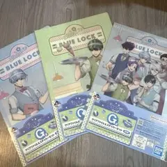 一番くじ ブルーロック ブルロ day off G賞 ファイル＆ステッカー 3点