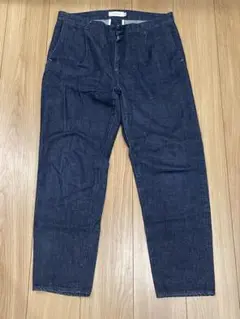 美品　STILL BY HAND ワンタック テーパードデニム　サイズ48 赤耳