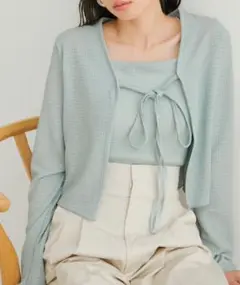 美品 VIS リボン使いアンサンブル セット