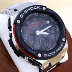 稼働 G-SHOCK 腕時計 GST-W100D 電波ソーラー ライト 2227