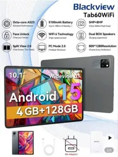 【未開封】Blackview Tab 60 WiFi 10.1 アンドロイド15