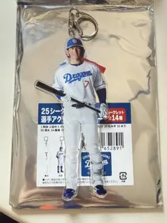 中日ドラゴンズ　選手アクリルキーホルダー　福永裕基