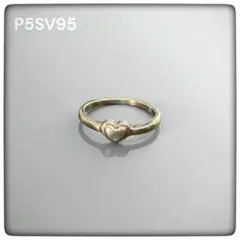 ♦︎ ジュエリーマキ アクセサリー ハート リング 指輪 P5SV95 刻印