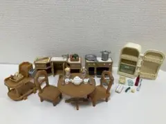 シルバニアファミリー　リビング家具セット16