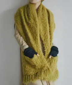 AMERI SHAGGY FRINGE STOLE