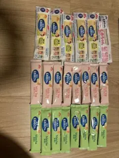 森永 Eお母さん E赤ちゃん　ミルクティー風味 カフェオレ風味 抹茶風味