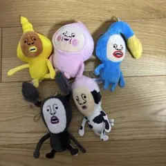 こびとずかん　ぬいぐるみ　ガチャ　5種セット