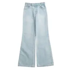 新品未使用　BORDERSatBALCONY セーラーデニムパンツ A78 2025年最新】BORDERS at BALCONY レディース デニム・ジーンズの