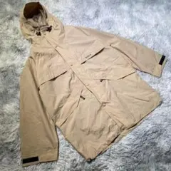 エーグル AIGLE レインコート ナイロンコート アウター ベージュ M