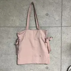 ミッシュマッシュ★サブバッグ、エコバッグ、ピンクD