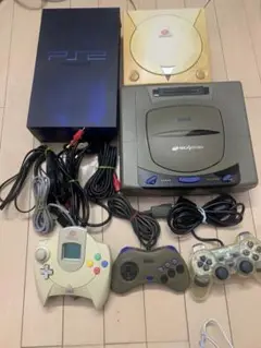 セガサターン 、PlayStation 2 、 ドリームキャスト3台セット