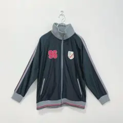 【HANGTEN】長袖 トラックジャケット ジャージ 羽織り カジュアル L