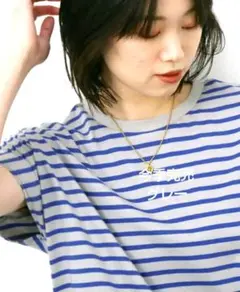 サマンサモスモスブルー【USAコットン】アソートフレンチスリーブTシャツ新品
