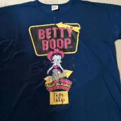 BETTY BOOP ネイビー Tシャツ Lサイズ