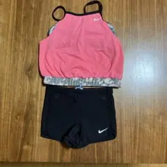 Nike 女の子水着セット120 ピンク・黒