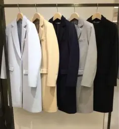 theory luxe コート クリーニング済み 水色