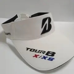 BRIDGESTONE TOUR B X/XS バイザー ホワイト