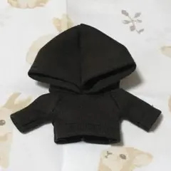 オビツ11 服 ハンドメイド パーカー(黒) 1枚 即購入OK