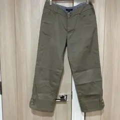 Hampstead カーキ クロップドパンツ 40