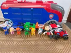 パウ・パトロール トレーラーとミニカーセット