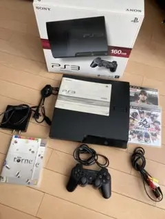 SONY PlayStation3 CECH-3000A、トルネ、ソフト×2