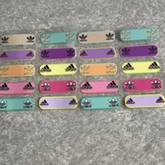 adidas多色名前ペンラシールセット２枚セット！防水加工！新品♪
