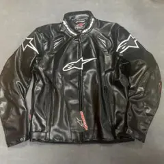 Alpinestars ブラック ライディングジャケットバイクジャケット XXL