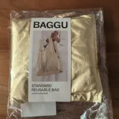新品未使用　STANDARD BAGGU メタリックゴールド