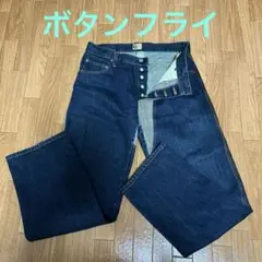 《希少》Fiberopsファイバーオプス　ジーンズ　３４　ボタンフライ　メンズ