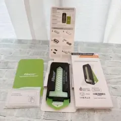 ソ　iPhone15 Pro ガラスフィルム 1枚入　引っぱるだけ　簡単