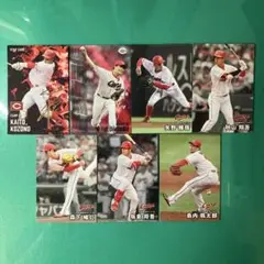 プロ野球チップスカード2025第1弾 広島東洋カープ 7枚セット
