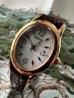 美品　腕時計 SEIKO V117-0DA0 SEIKO - SEIKO(セイコー) 腕時計美品 V117-0BT0 白の通販 by