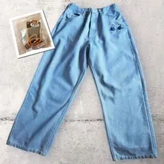 グラニフ【アクスタおまけ】Ｓ ルーズフィットデニムパンツ