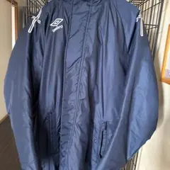 Umbro ネイビー ベンチコート Sサイズ