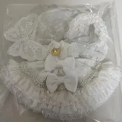 恋鞠堂 さま 蝶々白ドレス