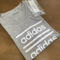 adidas グレー Tシャツ Mサイズ