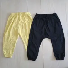UNIQLO ユニクロ エアリズム サルエルパンツ長ズボンセット 100cm