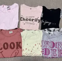 半袖　Tシャツ　120 女の子　まとめ売り　着替え　夏　保育園　遊び着
