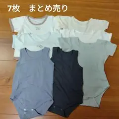 ベビー肌着 5枚セット 半袖　80 90