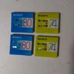 ソニー　MD ４枚組