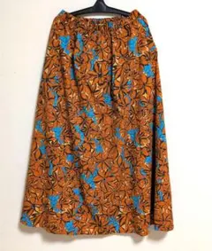 URBAN RESEARCH DOORS ♥フラワープリント♥ ロングスカート