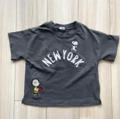 【美品】PEANUTS スヌーピー Tシャツ キッズ 100