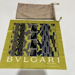 ブルガリ　保存袋、メガネ拭き