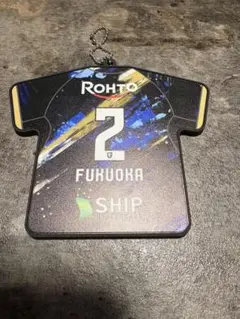 ガンバ大阪 No.2 福岡将太 EXPOラバーコースターキーホルダー